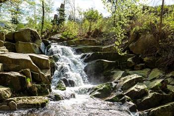 Ilsefälle-Wasserfall im Harz