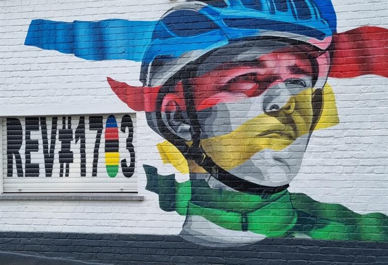 Im Rustberg, Supporterscafé von Remco Evenepoel in Schepdaal