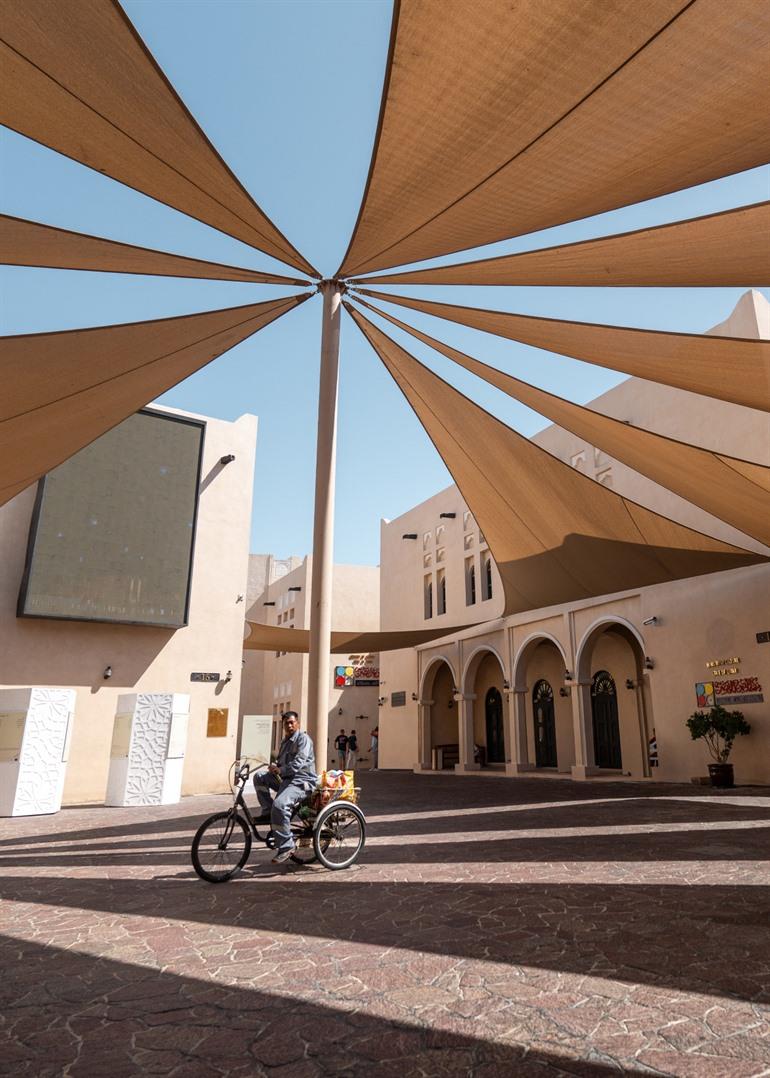 In den Straßen des Katara Cultural Village