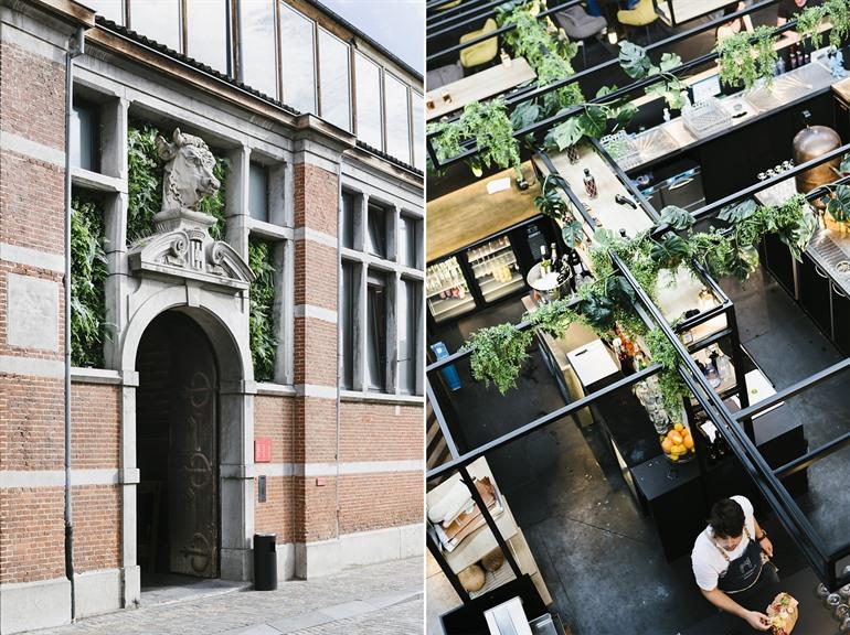 Eingang Alte Mechelse Fleischhalle