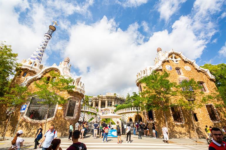 Eingang zum Park Güell