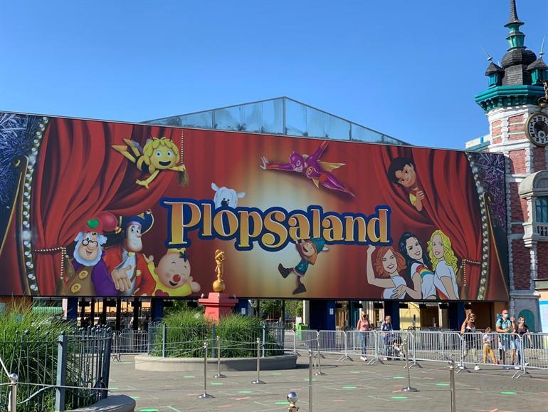 Eingang zu Plopsaland De Panne