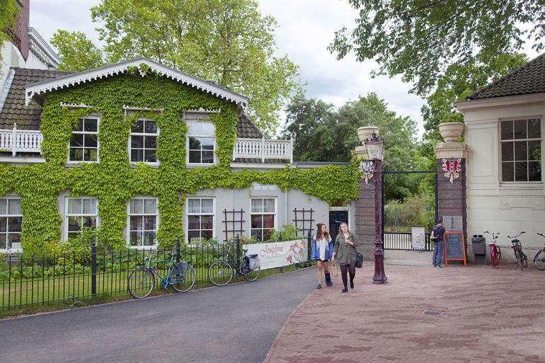 Eingang zum Hortus Botanicus Amsterdam