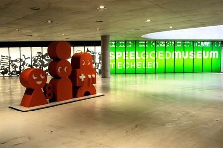 Eingang des Spielzeugmuseums Mechelen