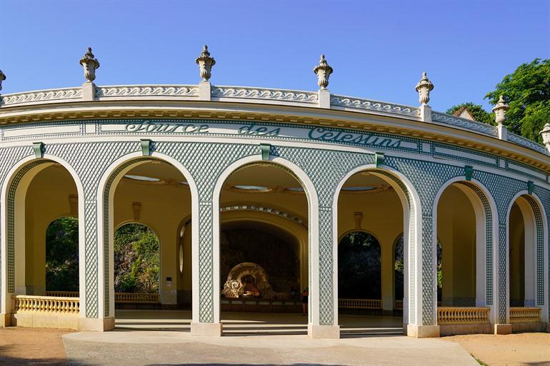 Eingang der Source des Célestins, Vichy