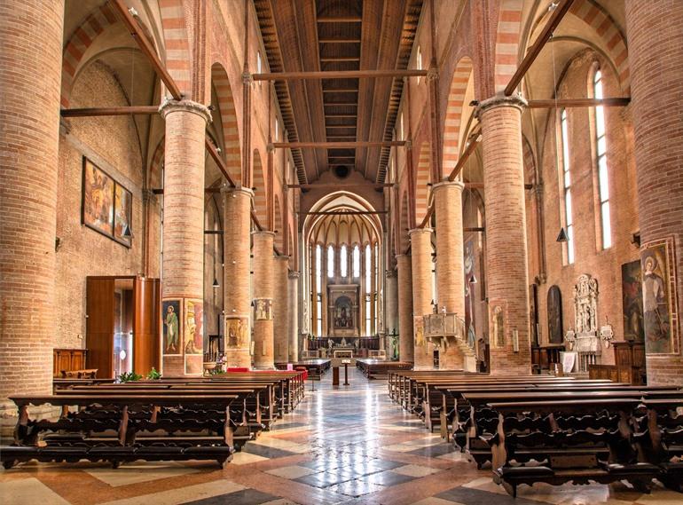 Innenraum der Chiesa di San Nicolò in Treviso