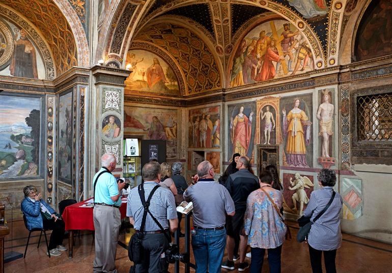 Innenraum der Kirche San Maurizio in Mailand