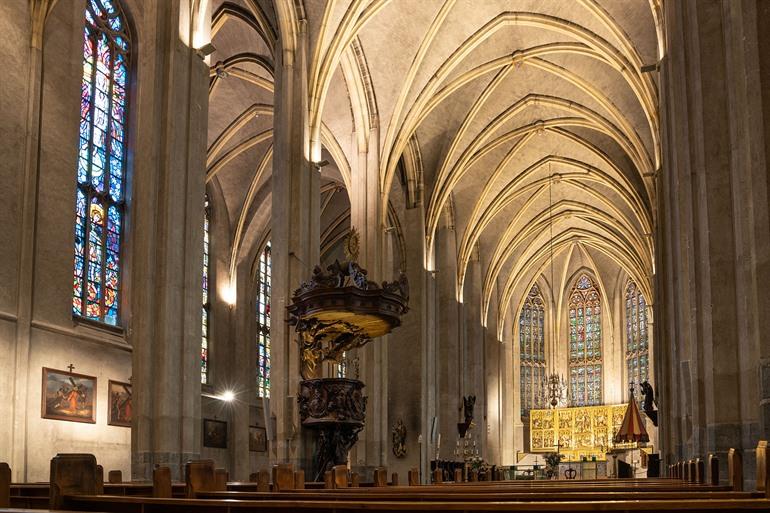 Innenraum der St. Martinus-Kirche in Venlo