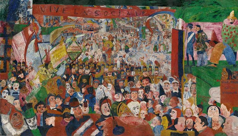 Einzug Jesu Christi in Brüssel, James Ensor-Haus