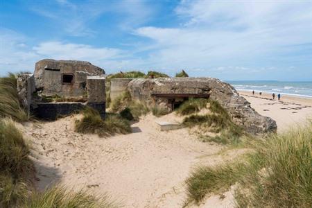 Invasionstrände und Kriegsmuseen in der Normandie