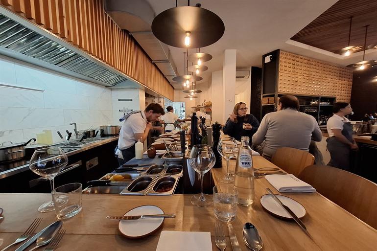 Italienisches Mittagessen bei CoinCoin, Sint-Pieters-Woluwe