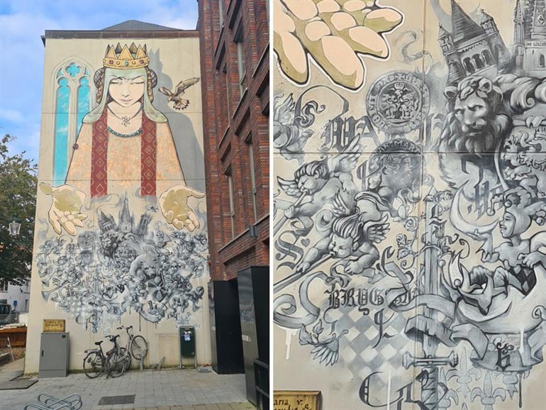 JAMZ, Street-Art Brügge