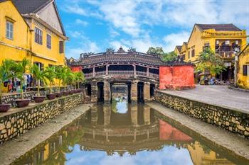 Japanische Überdachte Brücke