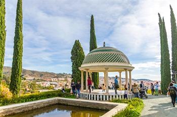Historischer Botanischer Garten in Málaga