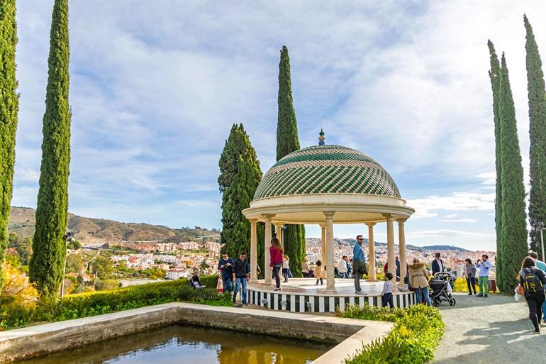 Historischer Botanischer Garten in Málaga