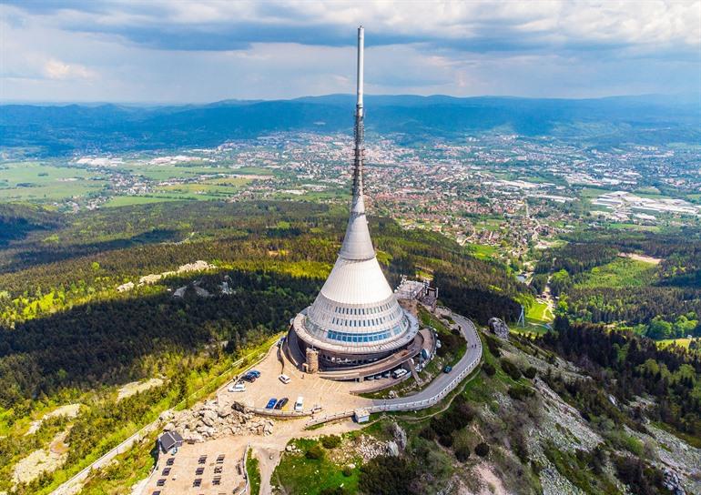 Jested-Turm besichtigen, Tschechien