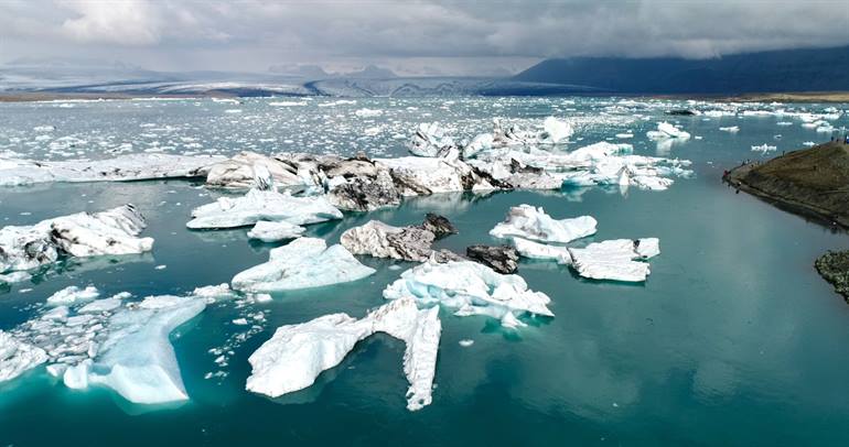 Jökulsárlón Gletschersee in Island