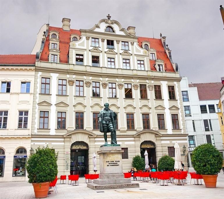 Köpfhaus in Augsburg, Deutschland