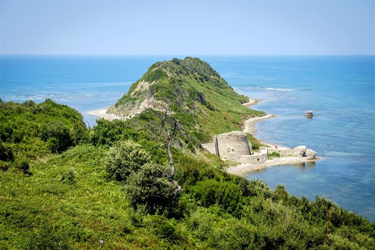 Kap Rodon in Albanien