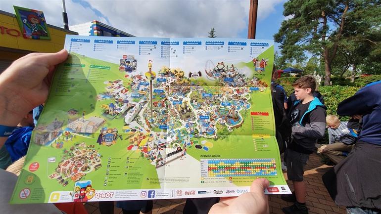 LEGOLAND Billund Karte