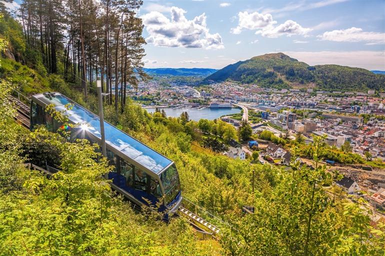 Seilbahn Fløibanen Bergen