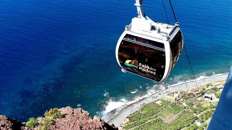 Seilbahn nach Fajã dos Padres, Madeira