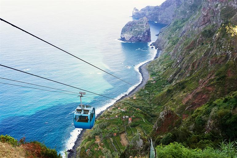 Seilbahn nach Rocha do Navio, Madeira