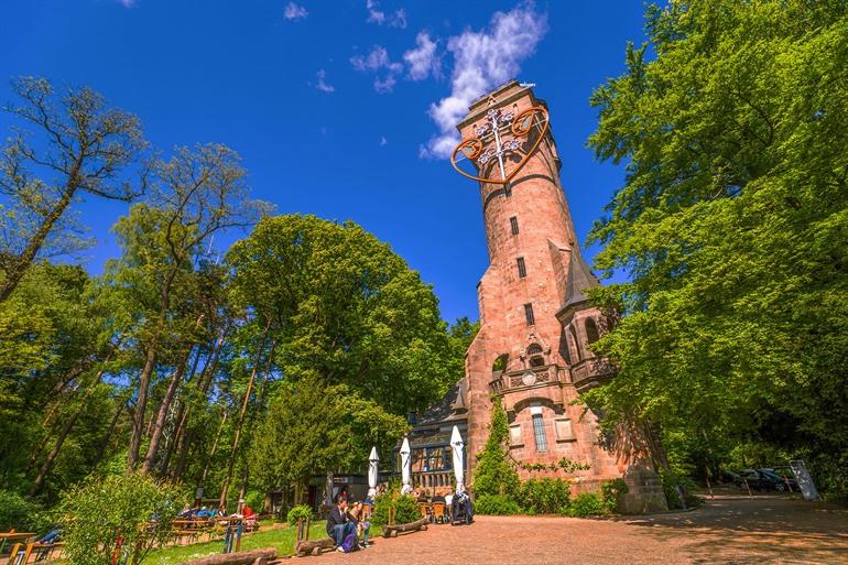 Kaiser-Wilhelm-Turm in Marburg, Deutschland