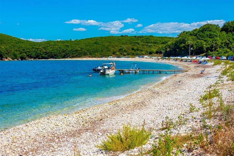 Kalamionas Strand in Kassiopi