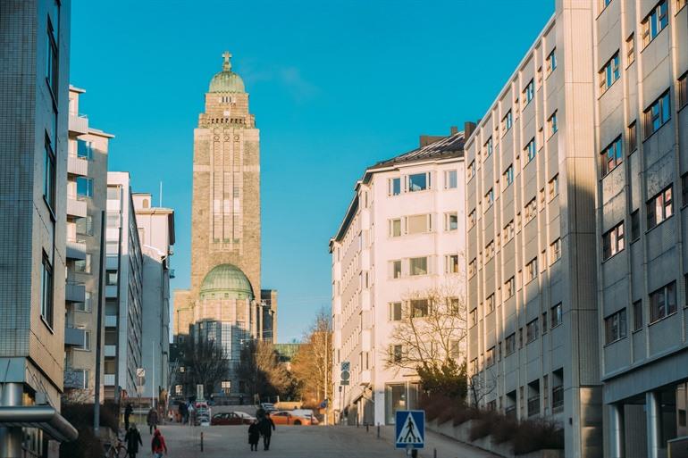 Kallio-Kirche in Helsinki, Finnland