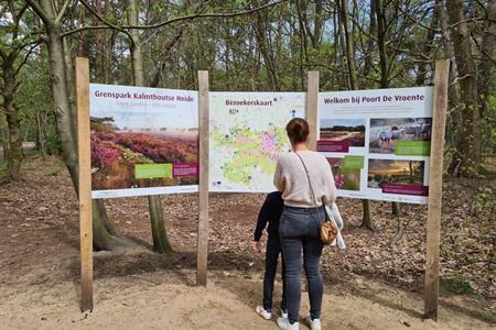 Kalmthoutse Heide, Eingangstor De Vroente