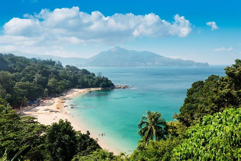 Kamala Beach auf Phuket, Thailand