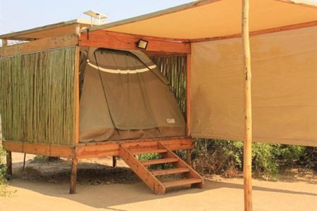 Zelt buchen bei Brandberg White Lady Lodge