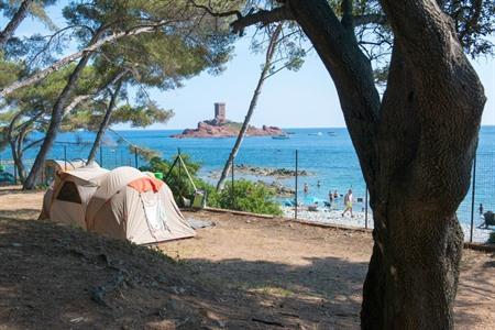 Camping an der Côte d'Azur