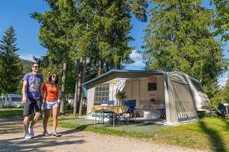 Camping Olympia Übernachten im Zelt