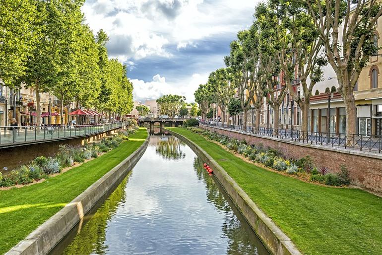 Kanäle von Perpignan