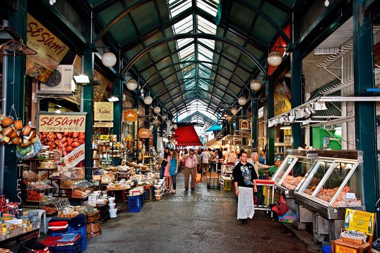 Kapani-Markt in Thessaloniki