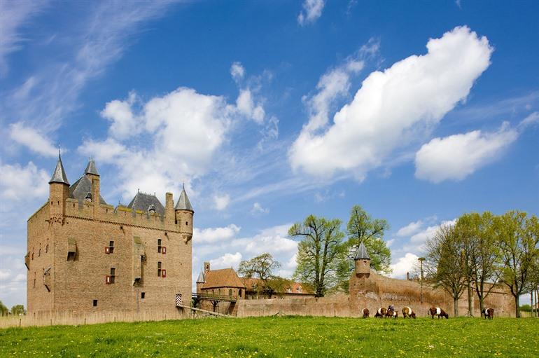 Schloss De Doornenburg in Gelderland