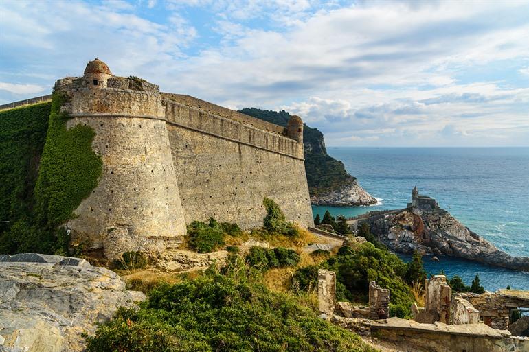 Schloss Doria in Portovenere, Ligurien