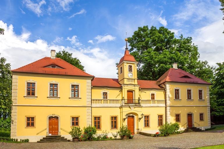 Besuch des Schlosses Proschwitz in der Nähe des Zentrums von Meissen