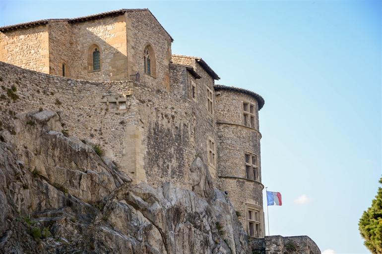 Schloss Tournon-sur-Rhône in Ardèche
