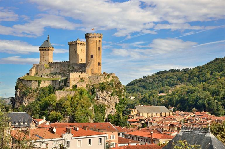 Schloss Foix, Pyrenäen
