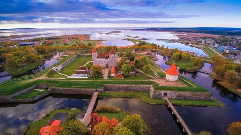 Schloss Kuressaare auf Saaremaa, Estland