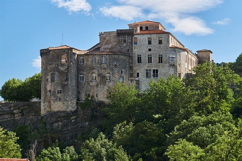 Schloss Largentière in der Ardèche