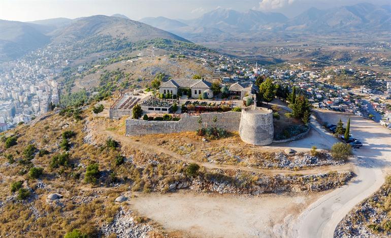 Schloss von Lëkurësi, in der Nähe von Sarandë