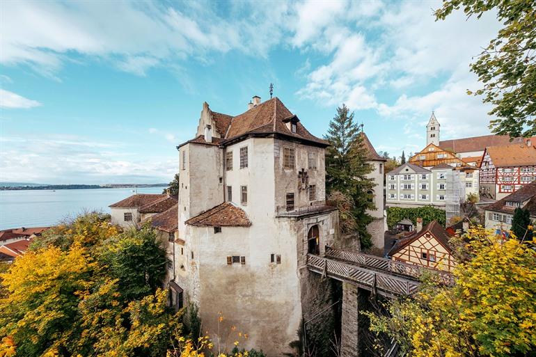 Besuch des Schlosses Meersburg am Bodensee