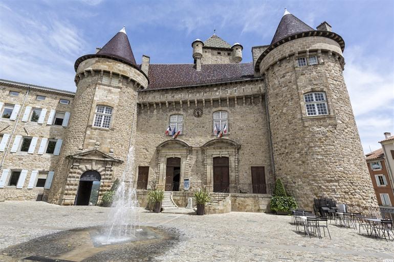 Schloss Montlaur in Aubenas, Ardèche