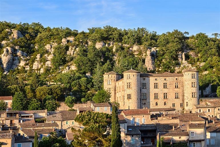 Schloss Vogüé in der Ardèche