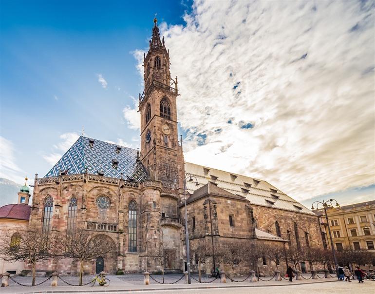 Kathedrale von Bozen, Südtirol, Norditalien