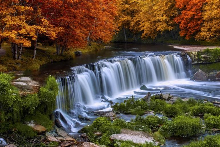 Keila-Wasserfall in Estland besichtigen
